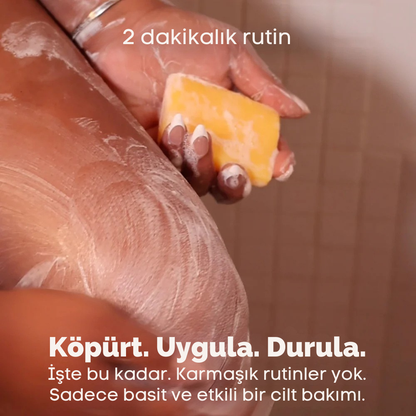 zabun® limon, zerdeçal ve kojik asitli aydınlatıcı sabun